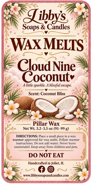Cloud Nine Coconut Wax Melt