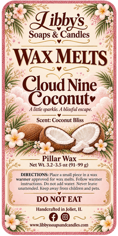 Cloud Nine Coconut Wax Melt