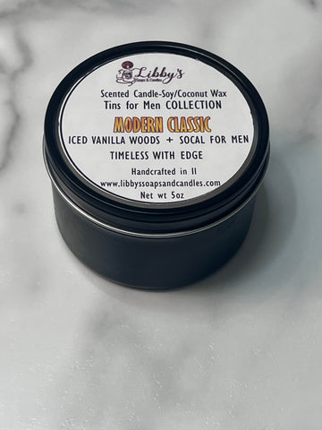 Modern Classic - Scent Profile: Iced Vanilla Woods + SoCal for Men (Hollister Type)