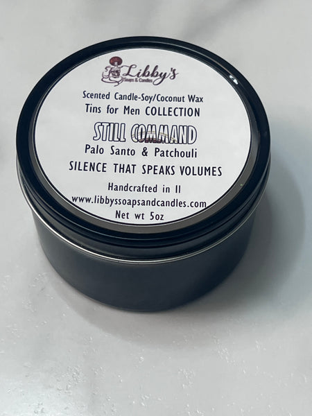 Still Command - Scent Profile: Palo Santo + Patchouli