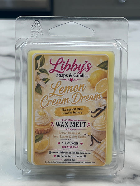 Lemon Cream Dream Wax Melts