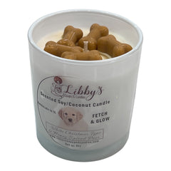 Fetch & Glow – Cozy Dog Candle (8 oz)