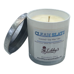 Clean Slate – Fresh Linen Soy Candle | The Reset Collection