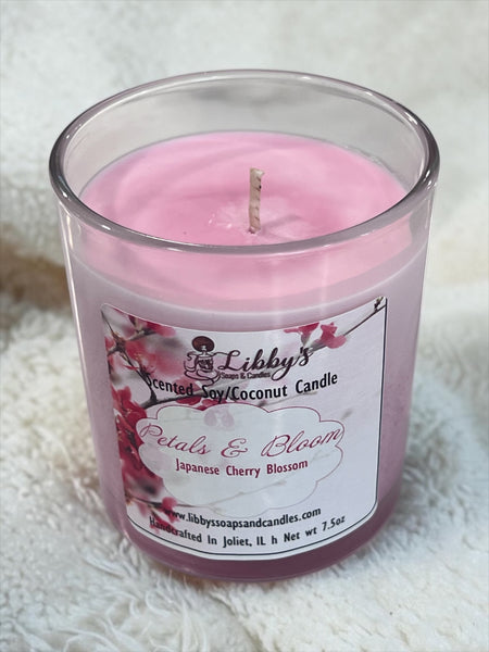 Petals & Bloom | Japanese Cherry Blossom Luxury Scented Candle