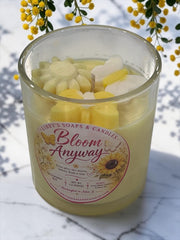 Bloom Anyway | Cocoa Butter Cashmere & Sweet Pea Scented Candle