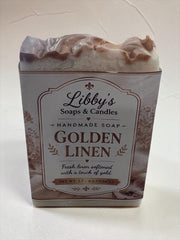 Golden Linen Soap