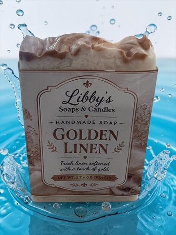 Golden Linen Soap