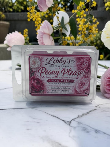 Peony Please! Wax Melts