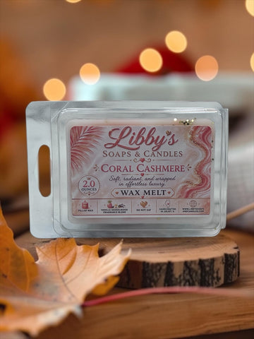 Coral Cashmere Wax Melts