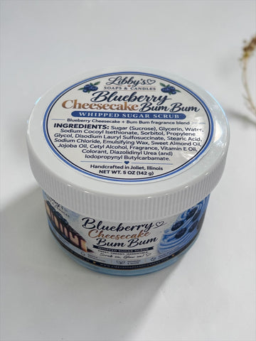 Blueberry Cheesecake Bum Bum Whipped Sugar Scrub