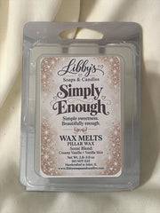 Simply Enough Wax Melt