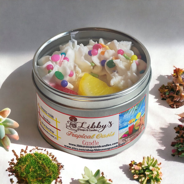 Tropical Oasis Soy Candle