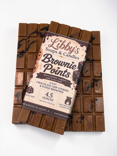 Brownie Points | Chocolate Brownie & Cookie Wax Melt
