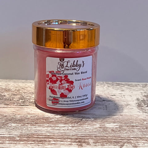Coming up Roses Candle